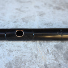 Lataa kuva Galleria-katseluun, Käytetty Mancke Grenadilla puinen huilun suukappale 14K piipulla #110