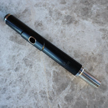 Lataa kuva Galleria-katseluun, Käytetty Mancke Grenadilla puinen huilun suukappale 14K piipulla #110