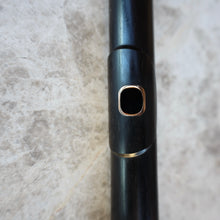 Lataa kuva Galleria-katseluun, Käytetty Mancke Grenadilla puinen huilun suukappale 14K piipulla #110