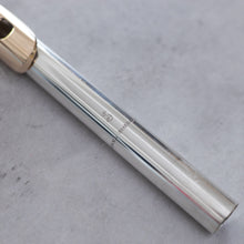 Load image into Gallery viewer, Pre-owned Dana Sheridan silver headjoint, 14K lipase and riser #157
