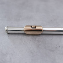 Load image into Gallery viewer, Pre-owned Dana Sheridan silver headjoint, 14K lipase and riser #157
