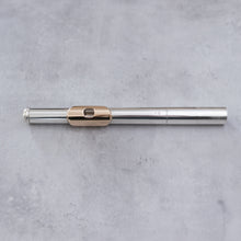 Load image into Gallery viewer, Pre-owned Dana Sheridan silver headjoint, 14K lipase and riser #157

