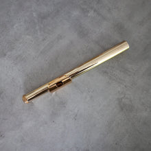 Lataa kuva Galleria-katseluun, Käytetty Nagahara 14K valkokultasuukappale, 14K ruusukultaisella huulilevyllä, 20K kultaisella piipulla  #137
